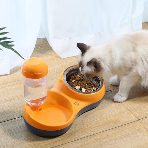 مشربية ومأكلية ستيل كبيرة للقطط