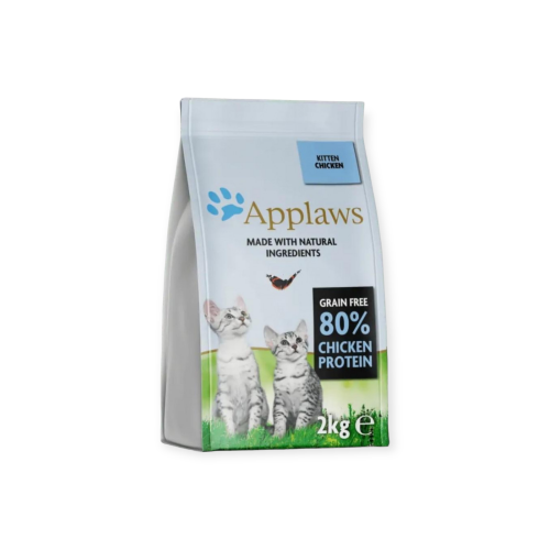 ابلاوز طعام القطط الجاف بالدجاج للقطط الصغيرة