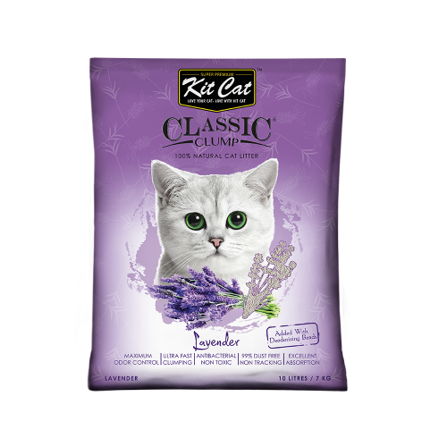 كت كات رمل للقطط برائحة لافندر