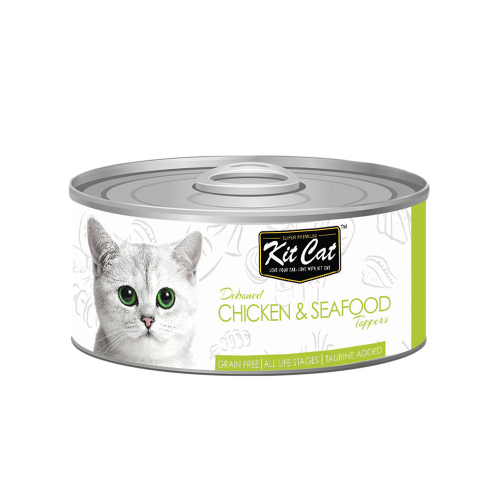 كت كات معلبات الدجاج و المأكولات البحرية 80غ