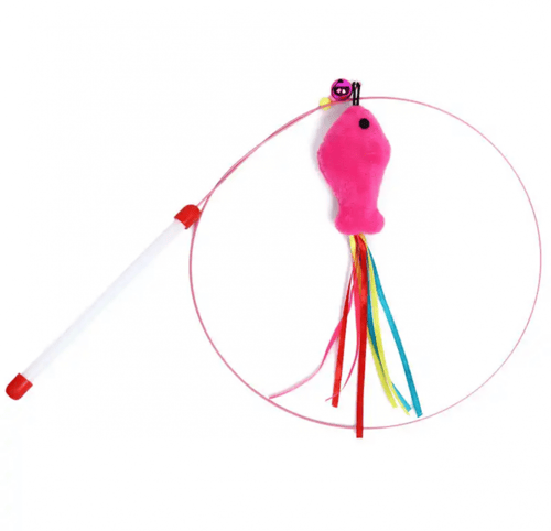 سنارة لعبة للقطط