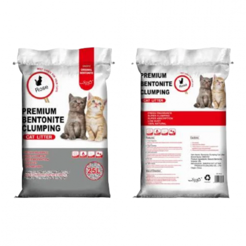 بينتونايت رمل معطر للقطط برائحة الورد