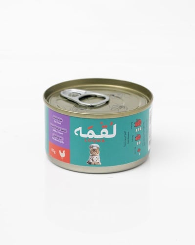 لقمة معلب رطب كرتون 24 علبة في 85غ