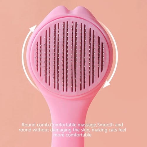 مشط للقطط و ازالة الشعر الميت