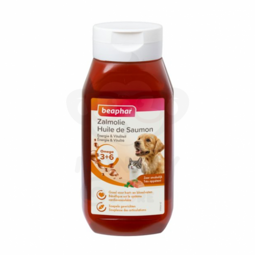 زيت السالمون للكلاب و القطط 425 ملل من شركة Beapha...