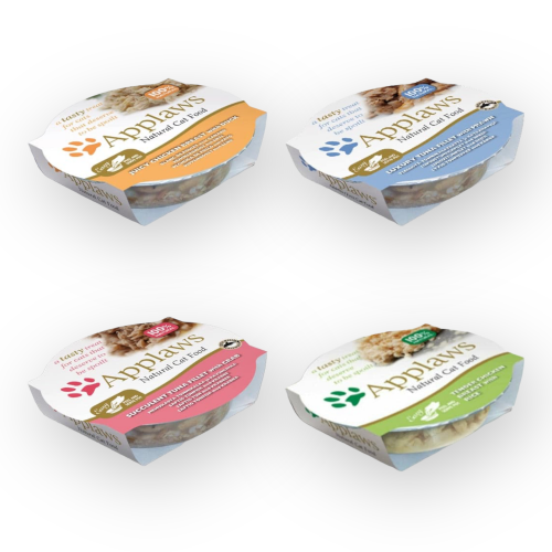 طعام اطباق متنوع ( 4 حبه ) نكهات ابلاوز معلبات 60غ...