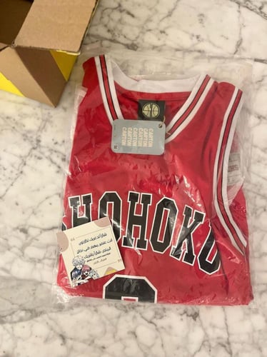 تيشيرت سلام دانك الأحمر | slam dunk