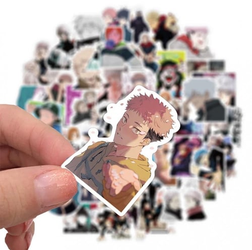50Pcs Jujutsu Kaisen Stickers | 50 ملصق جوجوتسو كا...