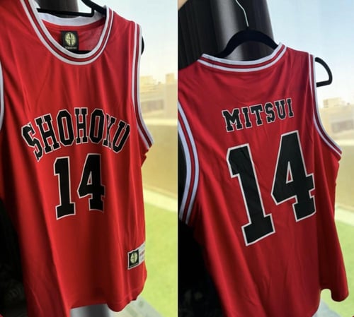 تيشيرت سلام دانك الأحمر | slam dunk