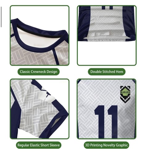 تيشيرت بلو لوك الابيض-Blue Lock