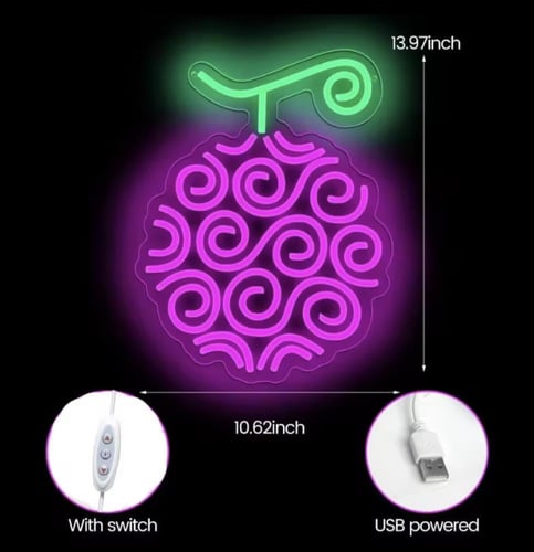 اضاءة فاكهة الشيطان | One piece