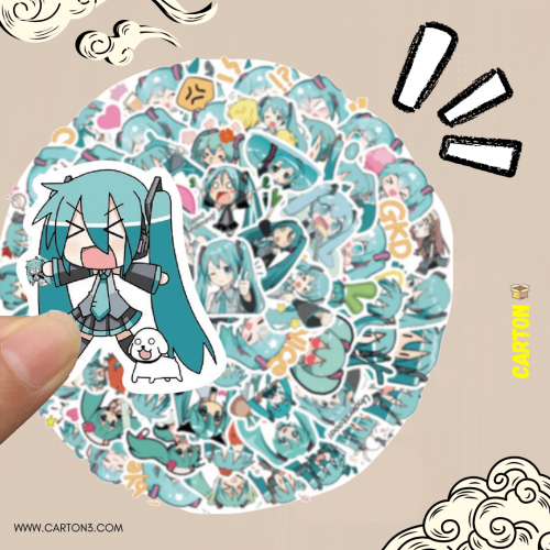 ملصقات هاتسوني ميكو | Hatsune Miku