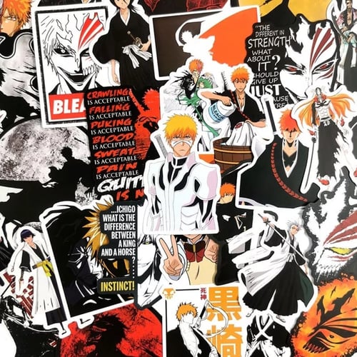 50Pcs Bleach Stickers | 50 ملصق بليتش