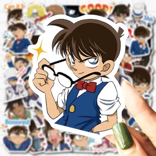 50Pcs Detective Conan Stickers | 50 ملصق المحقق كو...