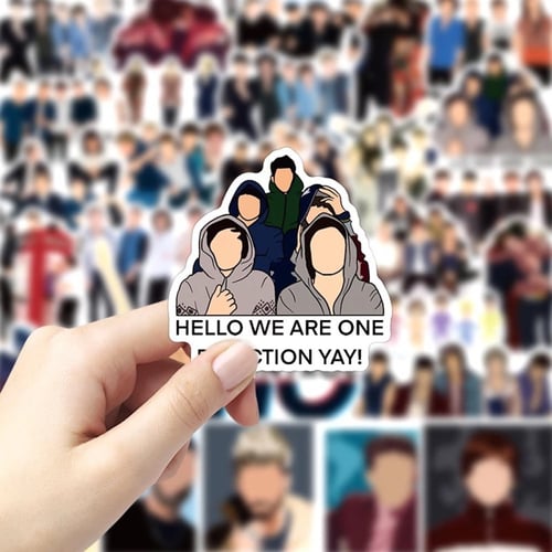 50 ملصق ون دايركشن | One Direction Stickers