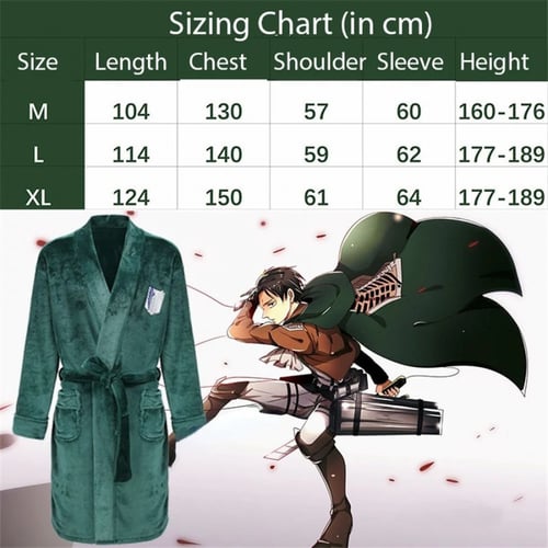 روب هجوم العمالقة | Attack on Titan