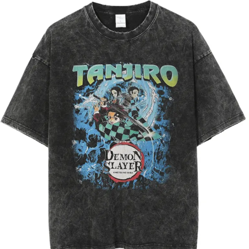 تيشيرت قاتل الشياطين | Demon Slayer