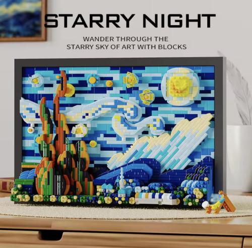 ليقو لوحة ليلة النجوم | Van Gogh