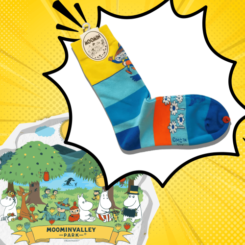 Wadi Al-Aman Socks | Moominvalley