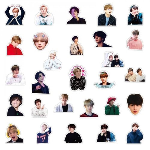 50Pcs Bangtan Boys Stickers | 50 ملصق