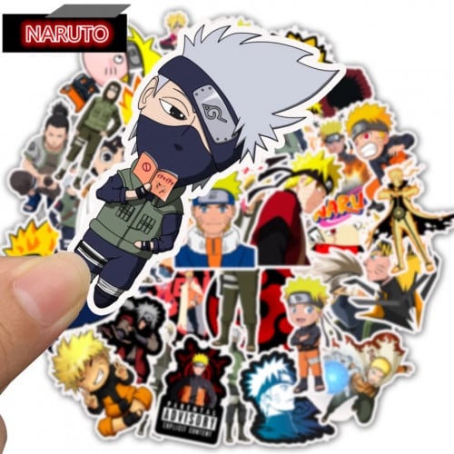 50Pcs Naruto Stickers | 50 ملصق ناروتو