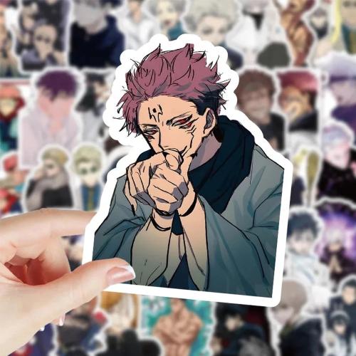 50Pcs Jujutsu Kaisen Stickers | 50 ملصق جوجوتسو كا...