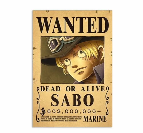 ملصقات المطلوبين ون بيس | One piece
