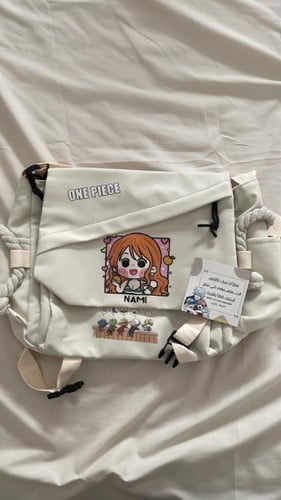 حقيبة نامي ابيض ، ون بيس | One piece