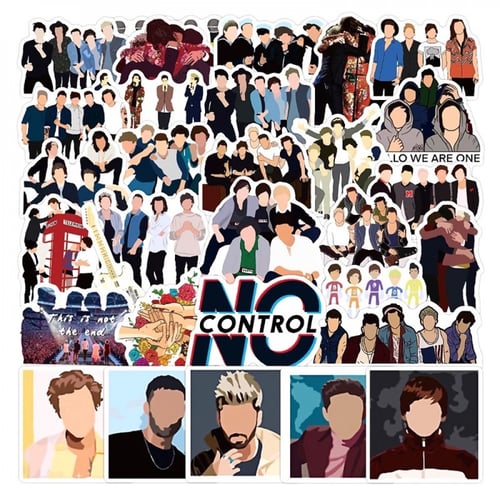 50 ملصق ون دايركشن | One Direction Stickers
