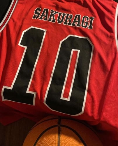 تيشيرت سلام دانك الأحمر | slam dunk