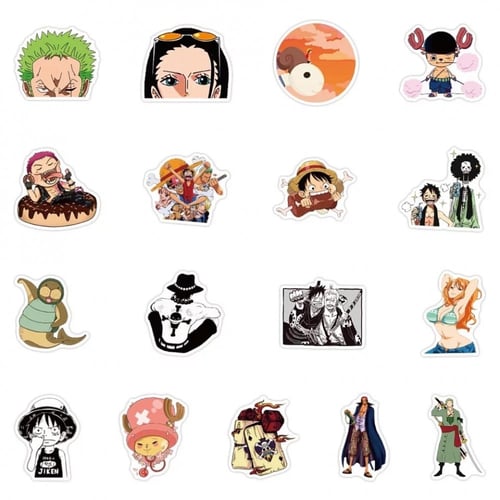 50Pcs ONE PIECE Stickers | 50 ملصق ون بيس