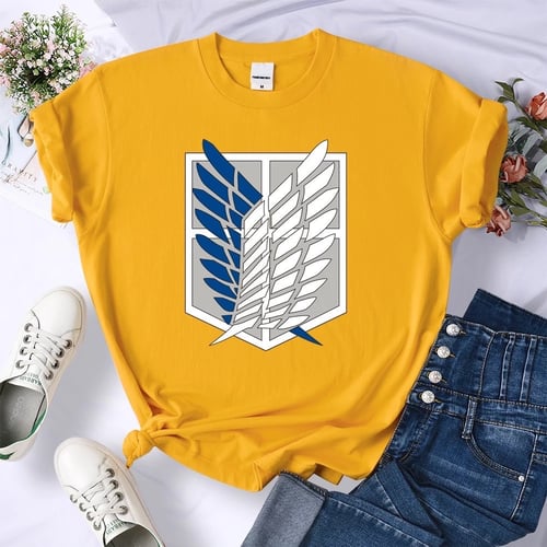 تيشيرت هجوم العمالقة | Attack on titan