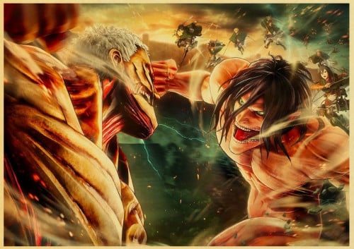 بوستر هجوم العمالقة | Attack on titan