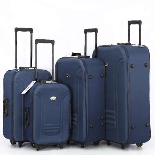 طقم حقائب سفر تروللي اربع قطع