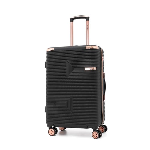 طقم حقائب سفر ماركة فانسل شد3 + 2 مكياج- اسود