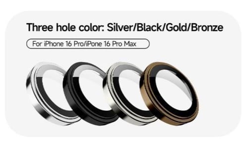 حماية كاميرا الياقوت ( SAPPHIRE) لاآفون 16بروماكس...