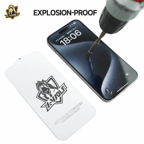 حمايه شاشه اماميه زجاج ( لحماية العين من الاشعه ال...