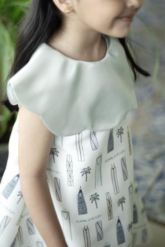 فستان اليوم الوطني - دارنا وهاجة