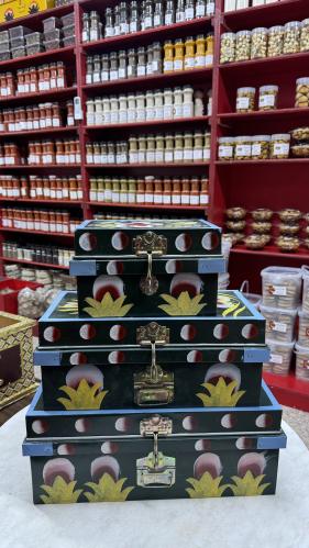 شنطه تراثيه حديد اخضر