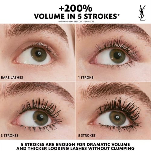 مسكرة سودا سان لوران لاش كلاش ووتر بروف