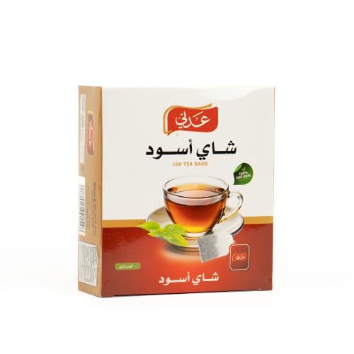 شاي اسود عدني 100 خيط