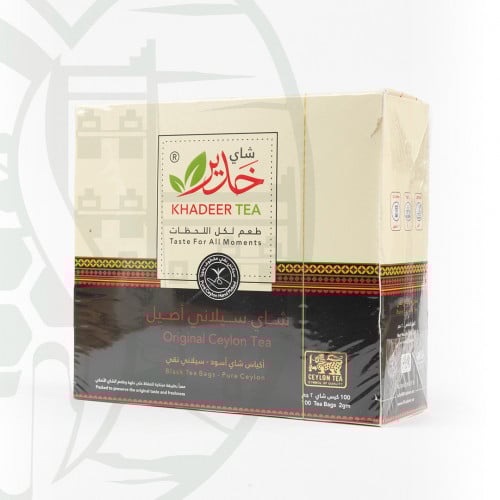 شاي خدير خيط 100 كيس