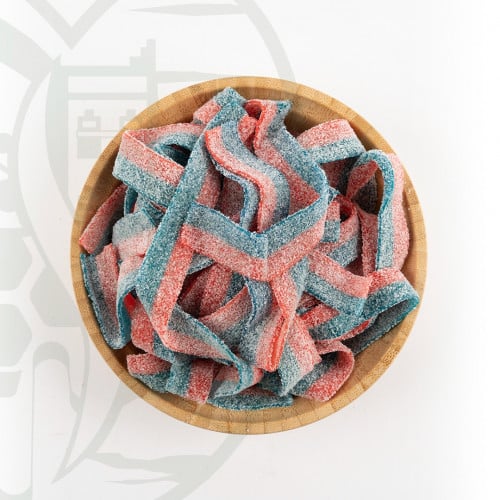 حلوى جيلي حزام فراولة وتوت