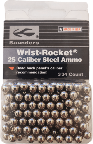SAUNDERS SLINGSHOT WRIST ROCKET AMMO