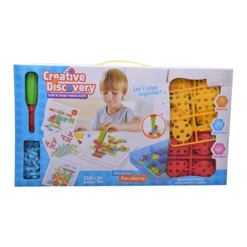 لعبة التركيب والتصميم الإبداعي