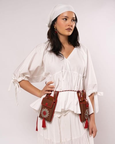 توب PHILLIP LIM ابيض