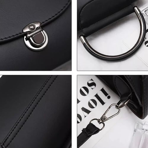 حقيبة يد وكتف من الجلد ، راقيه وجذابة .