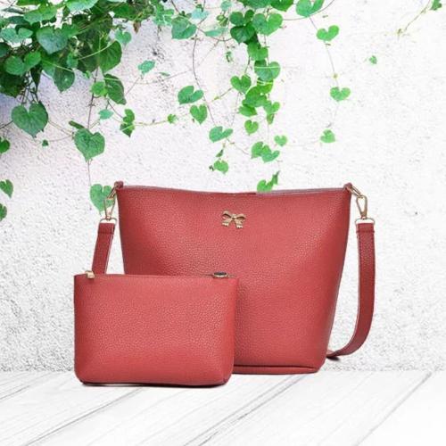 طقم حقيبة ناعمة وبسيطة ،