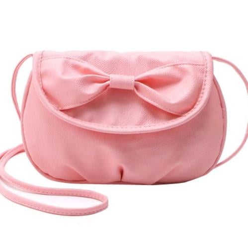 حقيبة جلد صغيرة ناعمه بفيونكه ، أتيقة لكل وقت ..