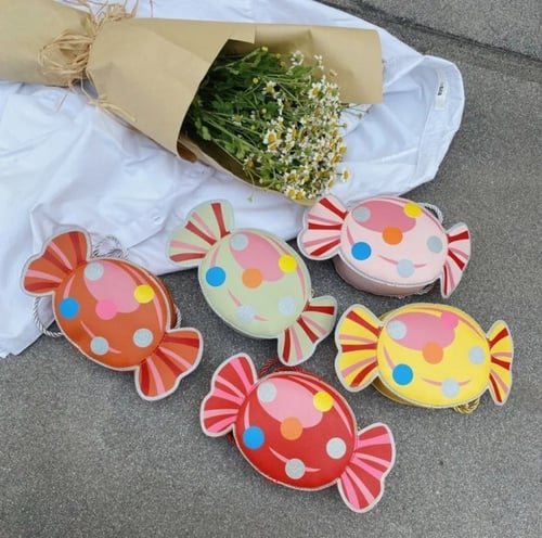 حقيبة الحلوى للصغيرات ،